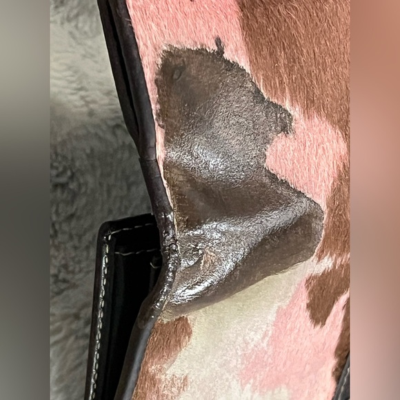 Caroline Herrera LEATHER WALLET vintage - Picture 7 of 15